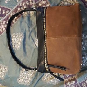 Clarks black & brown purse, unused